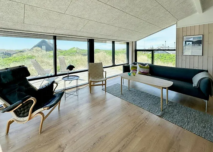 House With Sea View In The Dunes At Hébergement de vacances *