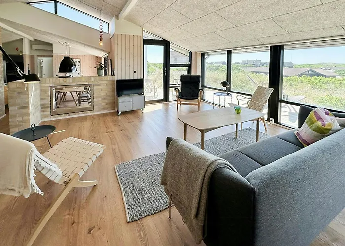 House With Sea View In The Dunes At *